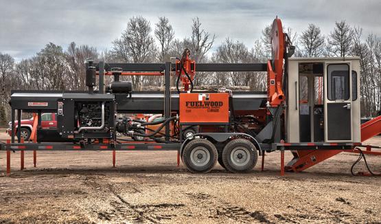 Multitek 2040 firewood processor