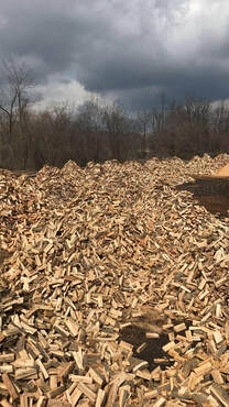 Split firewood